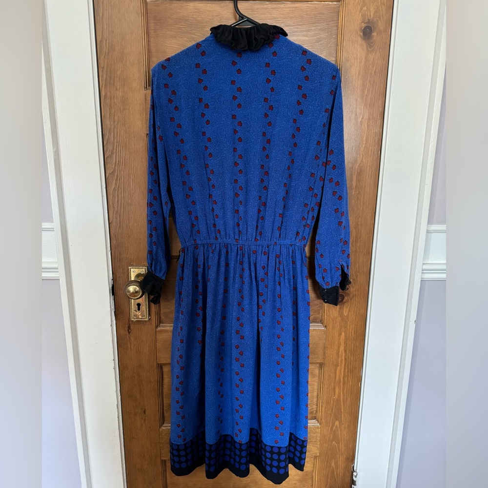 Zandra Rhodes Silk Dress - Picture 3 of 5